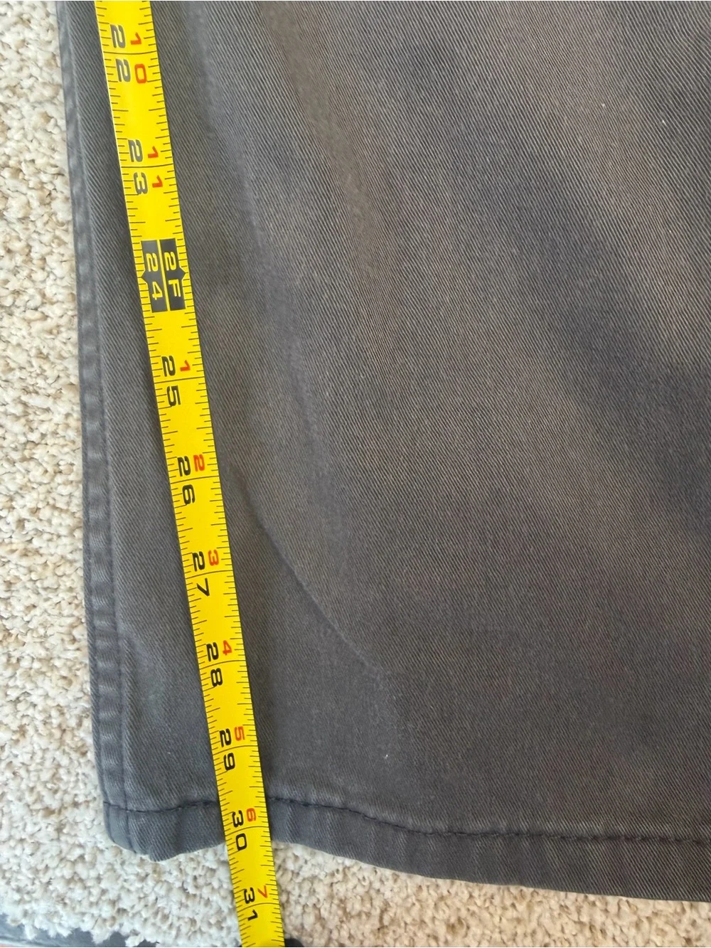 Levi's 514 Men's Jeans Pants Straight Fit Soft Twill 38x32 Slate Gray